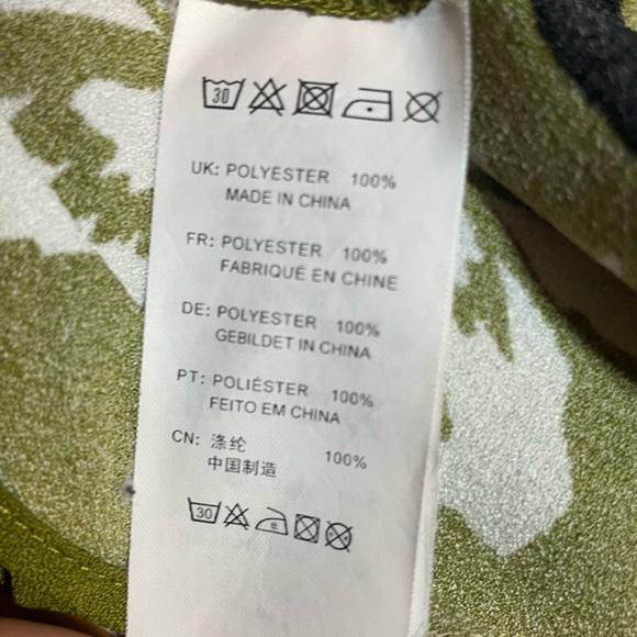 Insight Green Floral Tank - Picture 8 of 8